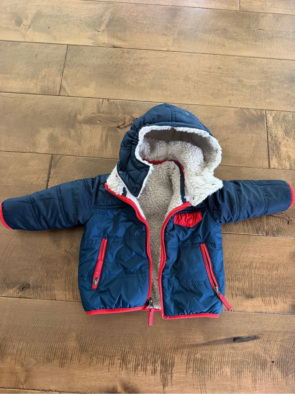 Patagonia Reversible Sherpa Down Jacket